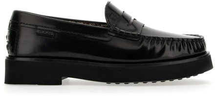 Zwarte Schoenen voor Heren Tod's , Black , Heren - 44 Eu,42 1/2 EU