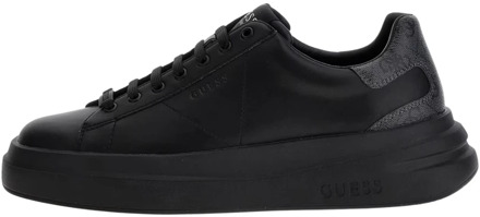 Zwarte Sneakers met 4G Logo Guess , Black , Heren - 43 Eu,44 Eu,41 EU