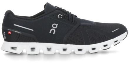 Zwarte Sneakers met Contrasterend Logo On Running , Black , Heren - 40 1/2 EU