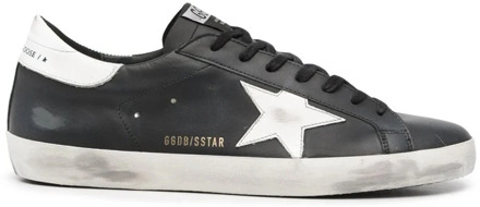 Zwarte Sneakers met Gouden Detail Golden Goose , Black , Heren - 43 Eu,41 Eu,40 EU