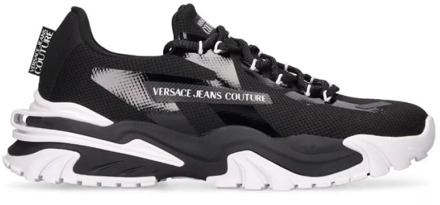 Zwarte Sneakers Versace Jeans Couture , Black , Heren - 42 Eu,40 EU