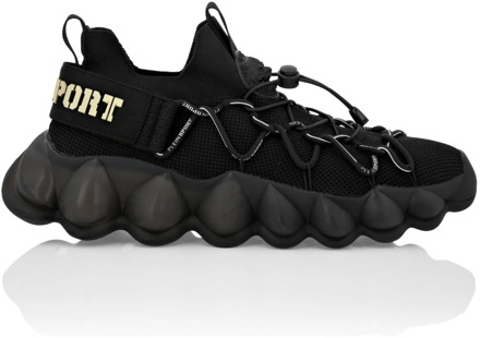 Zwarte sneakers voor sportieve stijl Plein Sport , Black , Heren - 42 Eu,43 Eu,40 Eu,41 EU