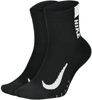 Zwarte Sokken Multiplier 3-Pack Nike , Zwart , Unisex