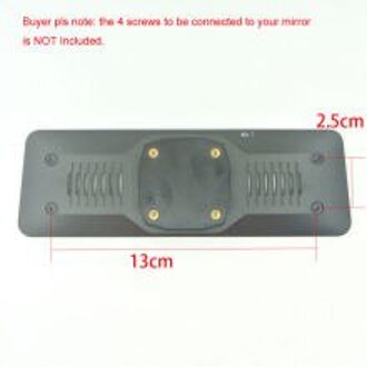 Zwarte Spiegel Back Plaat Onderdelen Vervanging 1Pcs Voor Auto Dvr In Plaats Van Band