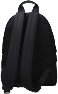 Zwarte Stoffen Rugzak - One Size