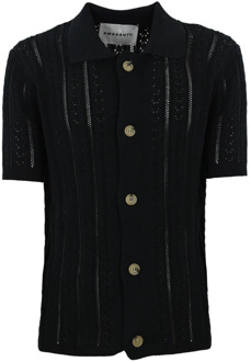 Zwarte Sweaters Collectie Amaránto , Black , Heren - Xl,L,M