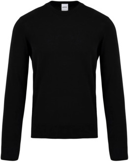 Zwarte Sweaters voor Heren Aspesi , Black , Heren - 2Xl,L,M,3Xl