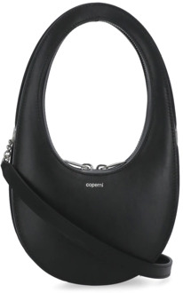 Zwarte Swipe Tas met Ritssluiting Coperni , Black , Dames - ONE Size