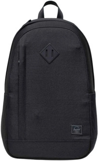 Zwarte Tonal Rugzak met Laptopvak Herschel , Black , Unisex - ONE Size