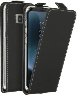 Zwarte Tpu Flipcase Voor De Samsung Galaxy S8