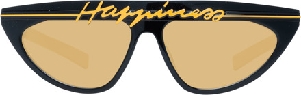 Zwarte Unisex Zonnebril