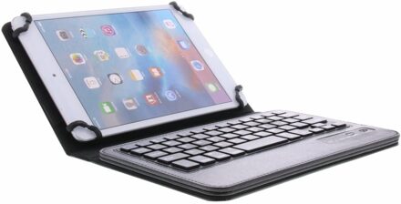 Zwarte Universele Bluetooth Keyboard Case Voor 7-8 Inch Tablets