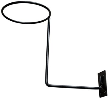 Zwarte Verf Wall Mount Helm Houder Stand Cowboy Zonnehoed Bal Pruik Sjaals Cap Rack Haak Display Stand