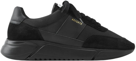Zwarte Vintage Runner Sneakers Met Meshdetails Axel Arigato , Black , Heren - 41 Eu,44 Eu,43 Eu,39 Eu,45 Eu,47 Eu,40 Eu,46 Eu,42 EU