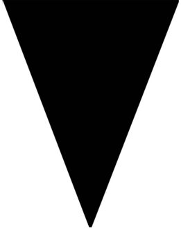 Zwarte vlaggetjes slinger/vlaggenlijn van 5 meter