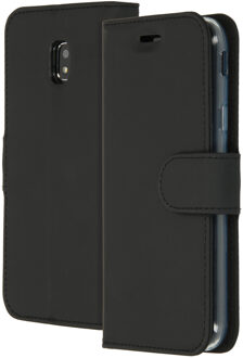 Zwarte Wallet Tpu Booklet Voor De Samsung Galaxy J5 (2017)