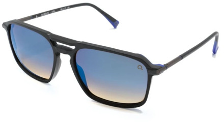 Zwarte zonnebril met origineel etui Etnia Barcelona , Black , Unisex - 56 MM