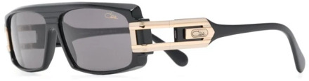 Zwarte zonnebril met originele hoes Cazal , Black , Unisex - 58 MM