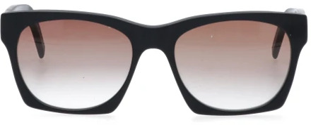 Zwarte zonnebril Stijlvolle UV-bescherming Face.hide , Black , Unisex - ONE Size