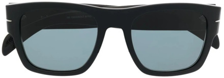 Zwarte zonnebril voor dagelijks gebruik Eyewear by David Beckham , Black , Heren - 51 Mm,52 MM