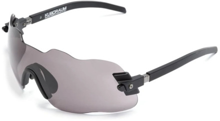 Zwarte zonnebril voor dagelijks gebruik Kuboraum , Black , Unisex - ONE Size