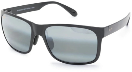 Zwarte zonnebril voor dagelijks gebruik Maui Jim , Black , Unisex - 59 MM