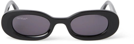 Zwarte zonnebril voor vrouwen Off White , Black , Dames - 49 MM