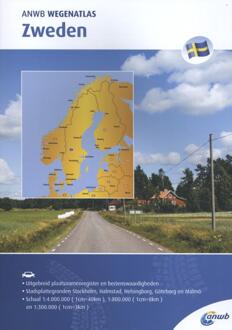 Zweden - Anwb Wegenatlas - (ISBN:9789018044114)