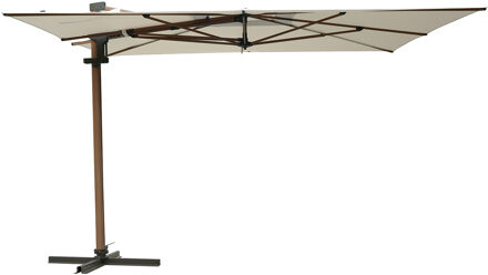 Zweefparasol Braga 355x300cm (mellow champagne)