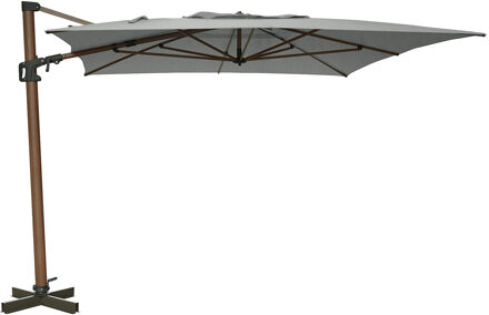 Zweefparasol Lagos 300x400 (mellow silver)