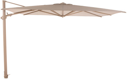 Zweefparasol Siesta premium 4 Seasons 300x300cm latte frame   (sand)