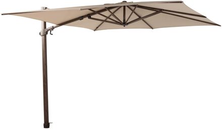Zweefparasol Siesta premium 4 Seasons 300x300cm Wenge frame   (beach)