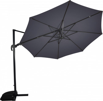 Zweefparasol Virgoflex Grijs Dia. 3,5 Meter