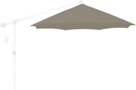 Zweefparasoldoek Glatz Sunwing® C+   300cm rond stofklasse 4 (461 taupe)