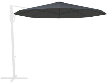 Zweefparasoldoek Rhino   350cm rond dark grey (polyester)