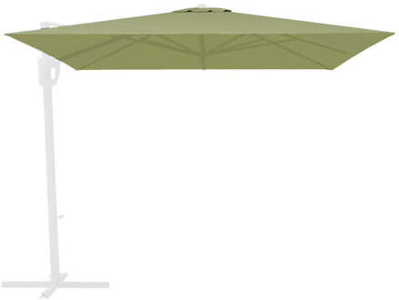 Zweefparasoldoek Rhino universeel   400x300cm rechthoek emerald (polyester)