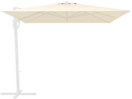Zweefparasoldoek Rhino universeel   400x300cm rechthoek off white (polyester)