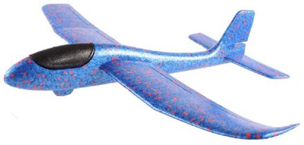 Zweefvliegtuig Eva plane 84cm Blauw