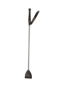 Zweep met brede punt