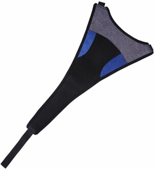 Zweet-Proof Fiets Training Tape Frame Bescherming Nylon Voor Outdoor Frame Bescherming Fiets Accessoires Levert Onderdelen zwart en blauw