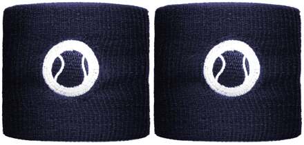 Zweetband kort donkerblauw - nosize