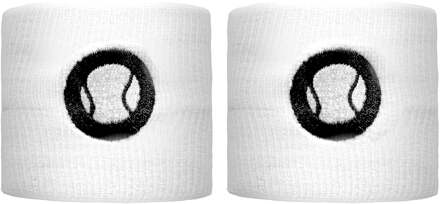 Zweetband kort wit - nosize