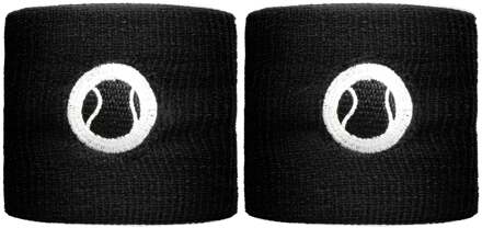 Zweetband kort zwart - nosize