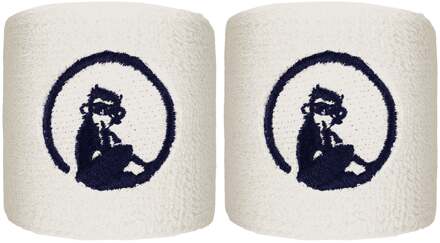 Zweetband Verpakking 2 stuks kort crème - nosize