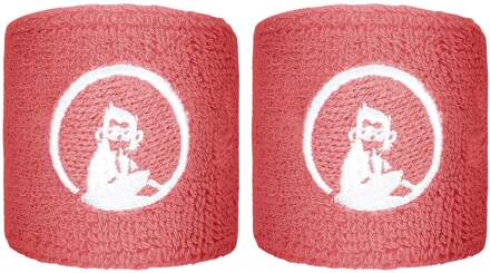 Zweetband Verpakking 2 stuks kort koraal - nosize