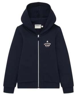 Zweetjas Sky captain blauw - 128/134