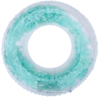 Zwembad Accessoires Recreatie Lively Zwemmen Ring Zomer Veer Zwemmen Ring Opblaasbaar Zwembad Volwassen Transparante Cut Reddingsboei