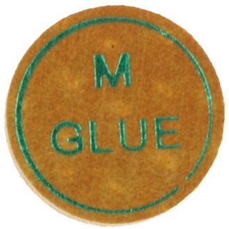 Zwembad Biljartkeu Tips Gemaakt Van Gelamineerd Lederen 11 Mm / 14 Mm Soft / Medium geel 11mm medium