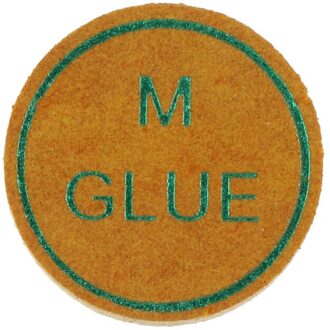 Zwembad Biljartkeu Tips Gemaakt Van Gelamineerd Lederen 11 Mm / 14 Mm Soft / Medium geel 13mm medium