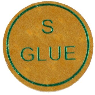 Zwembad Biljartkeu Tips Gemaakt Van Gelamineerd Lederen 11 Mm / 14 Mm Soft / Medium geel 13mm zacht